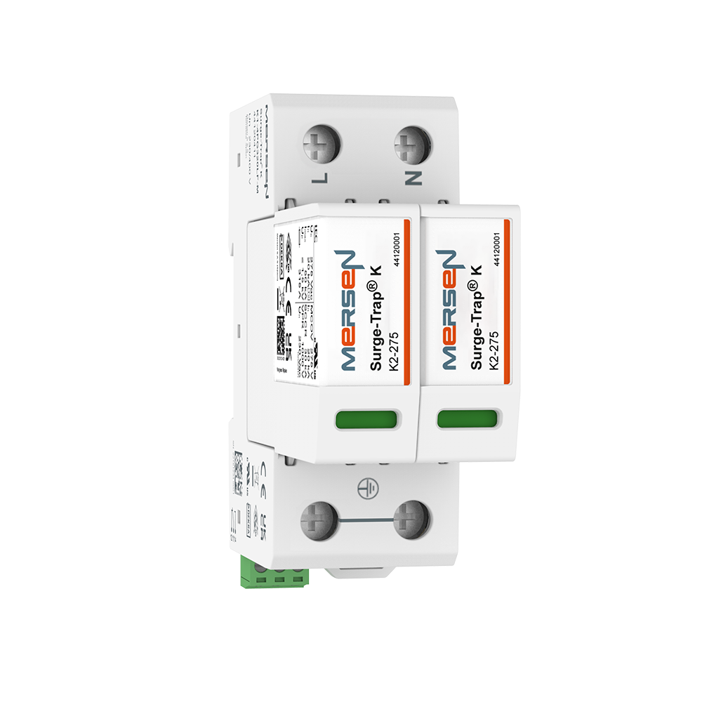 AC surge arrester 2P 50 kA Type T2 Mersen