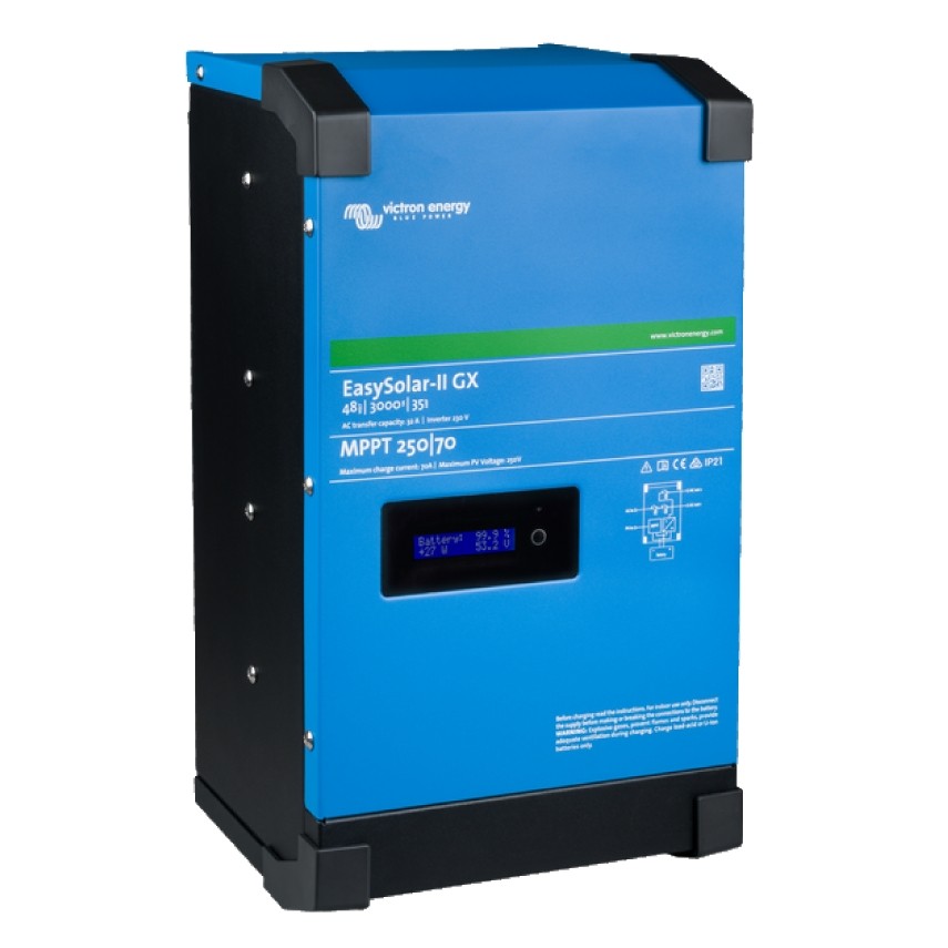 Inverter/charger EasySolar-II GX 48/3000/35-32 MPPT 250/70 Victron Energy