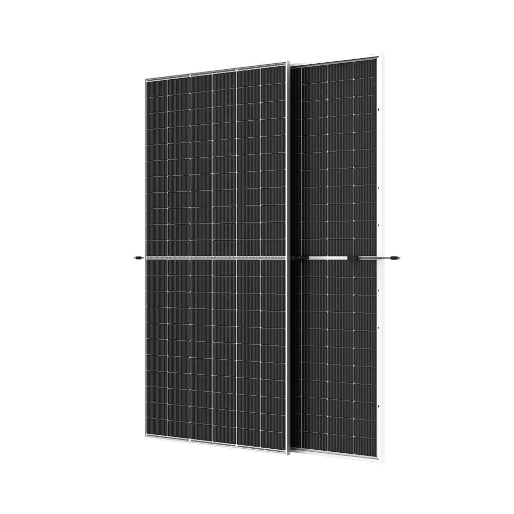 Photovoltaic module 610 W Vertex N Bifacial Dual Glass N-type Silver Frame 30 mm Trina
