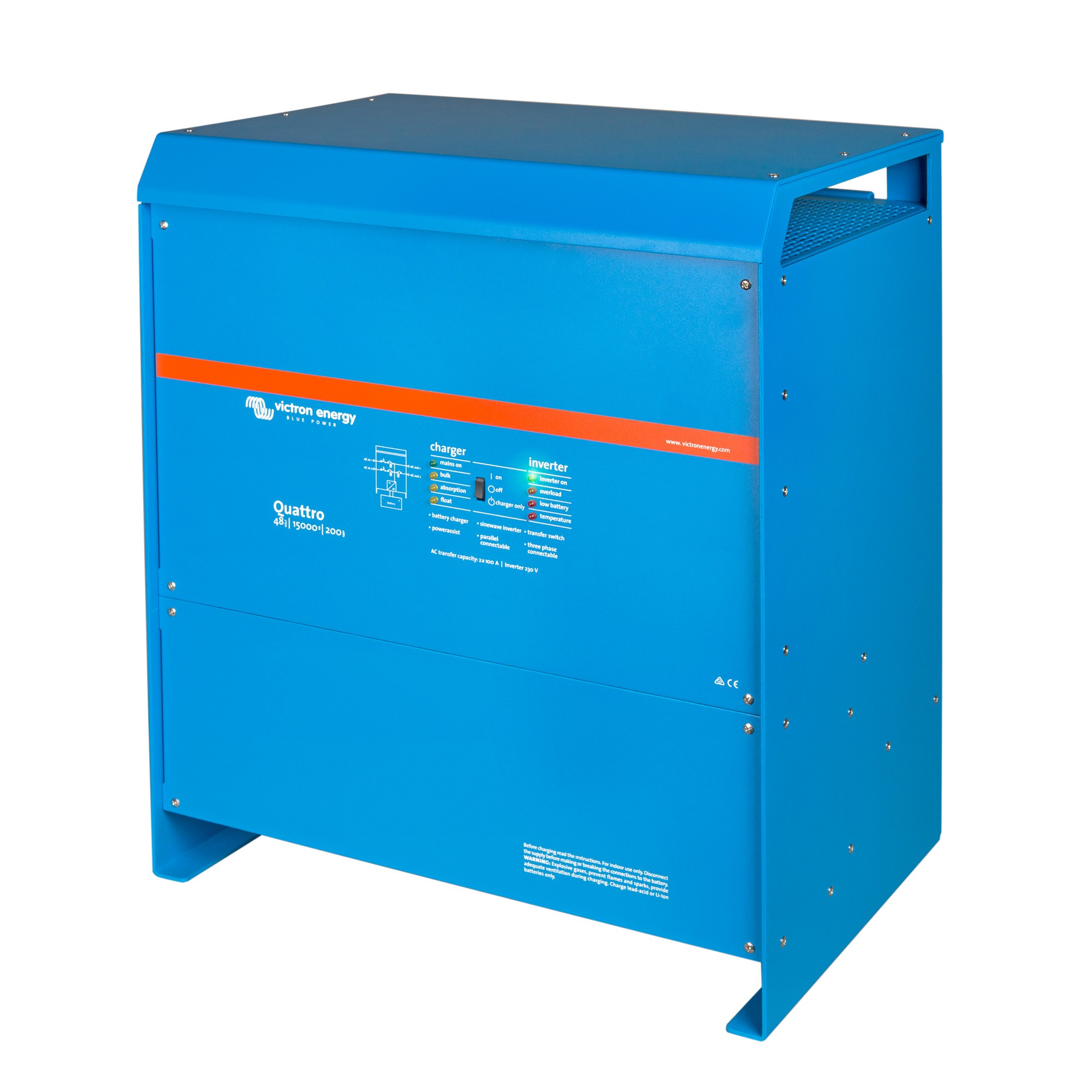 Inverter/charger Quattro 48/15000/200-100/100 230 V VE.Bus Victron Energy