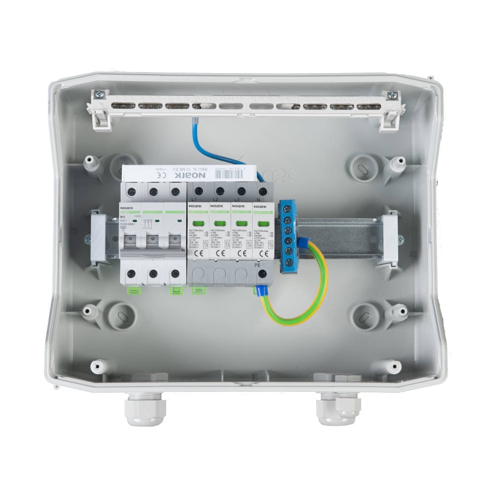 SOL-512 T1+T2 prefabricated AC switchboard