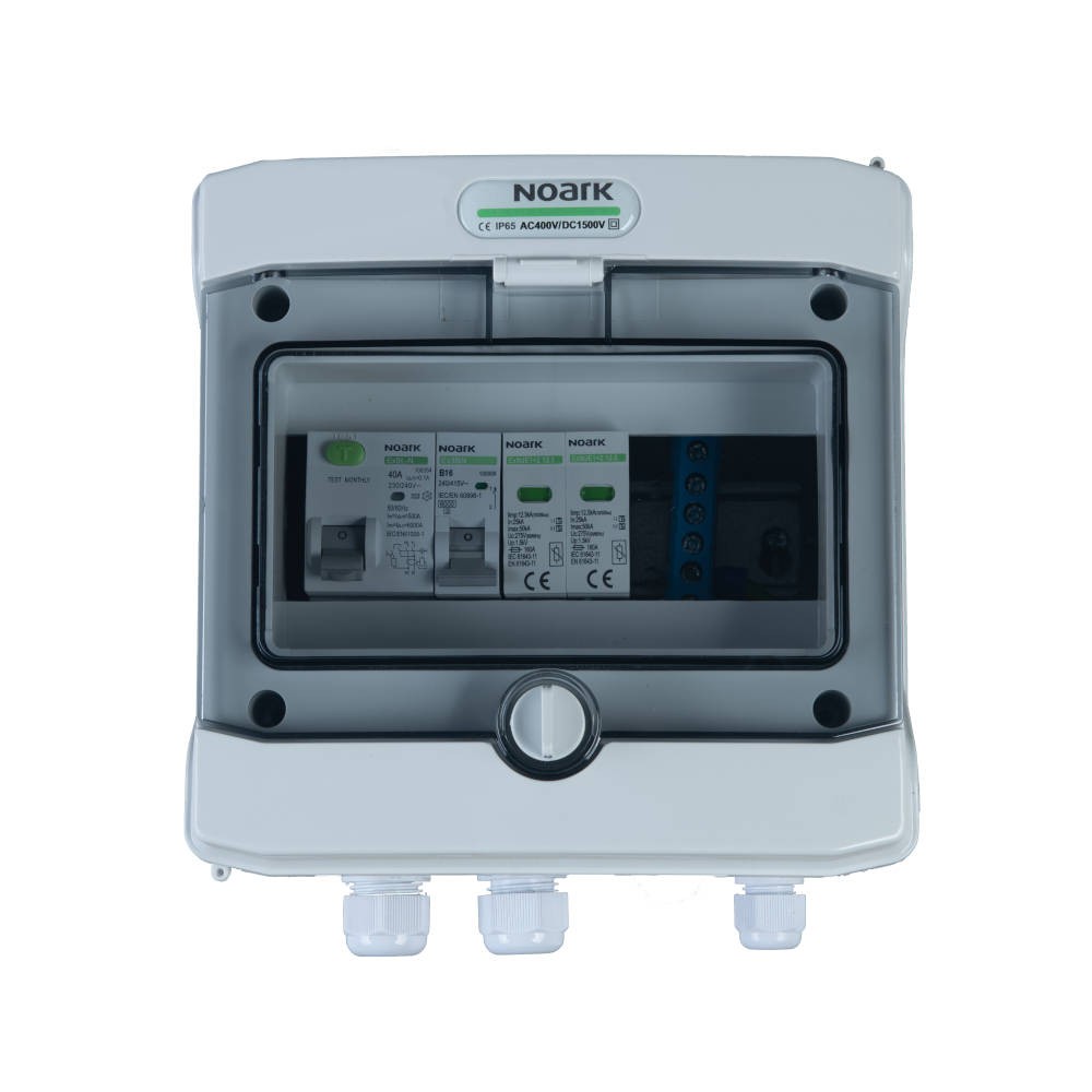 SOL-217 T1+T2 10 A prefabricated AC RCD 1F Switchboard