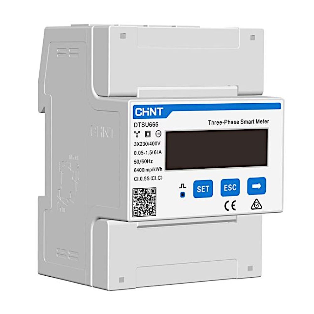 Smart Meter Sensor DTSU 666 1.5(6) A 3F Chint