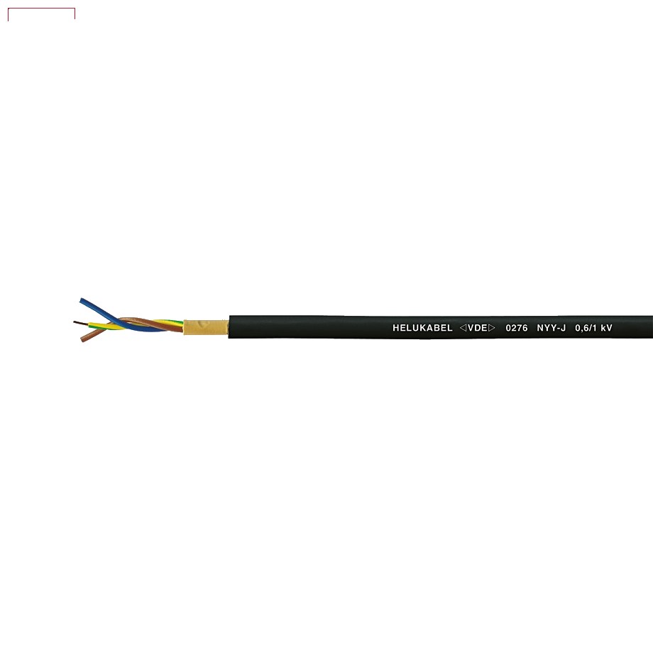 Electrical cable 5x4 mm2 0,6/1 kV Helukabel