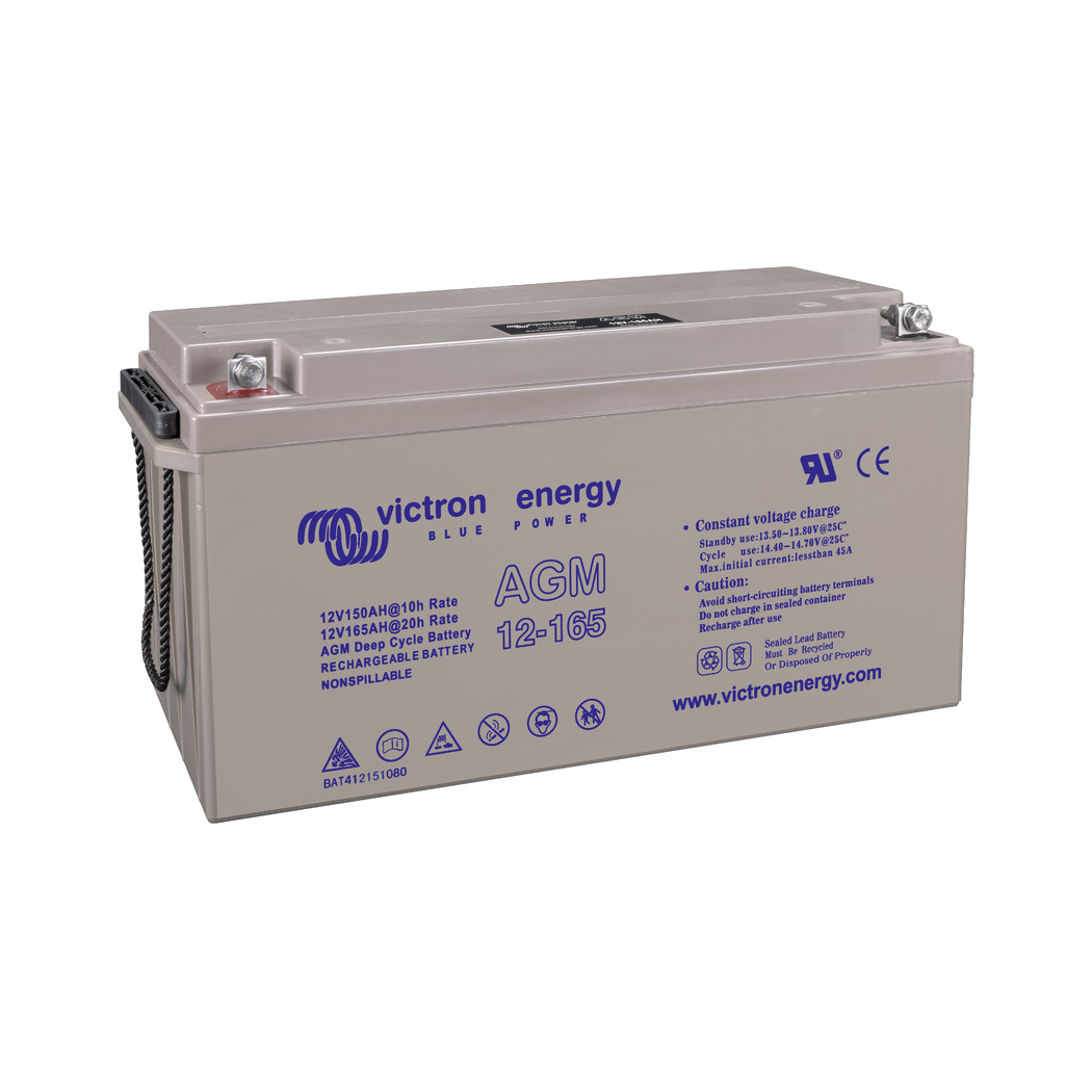 AGM 12V/165 Ah Victron Energy deep cycle battery (M8)