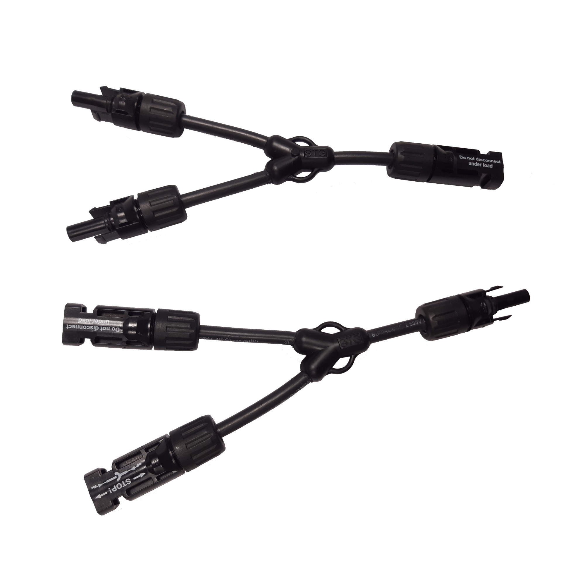 Parallel connectors compatible with MC4T - complete