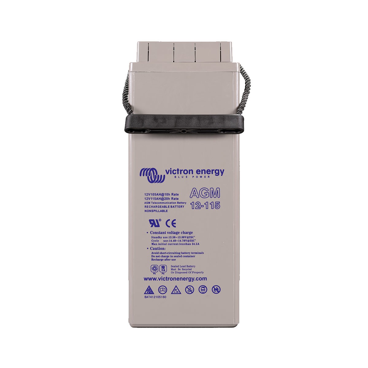 AGM Telecomm 12 V/115 Ah M8 Victron Energy battery