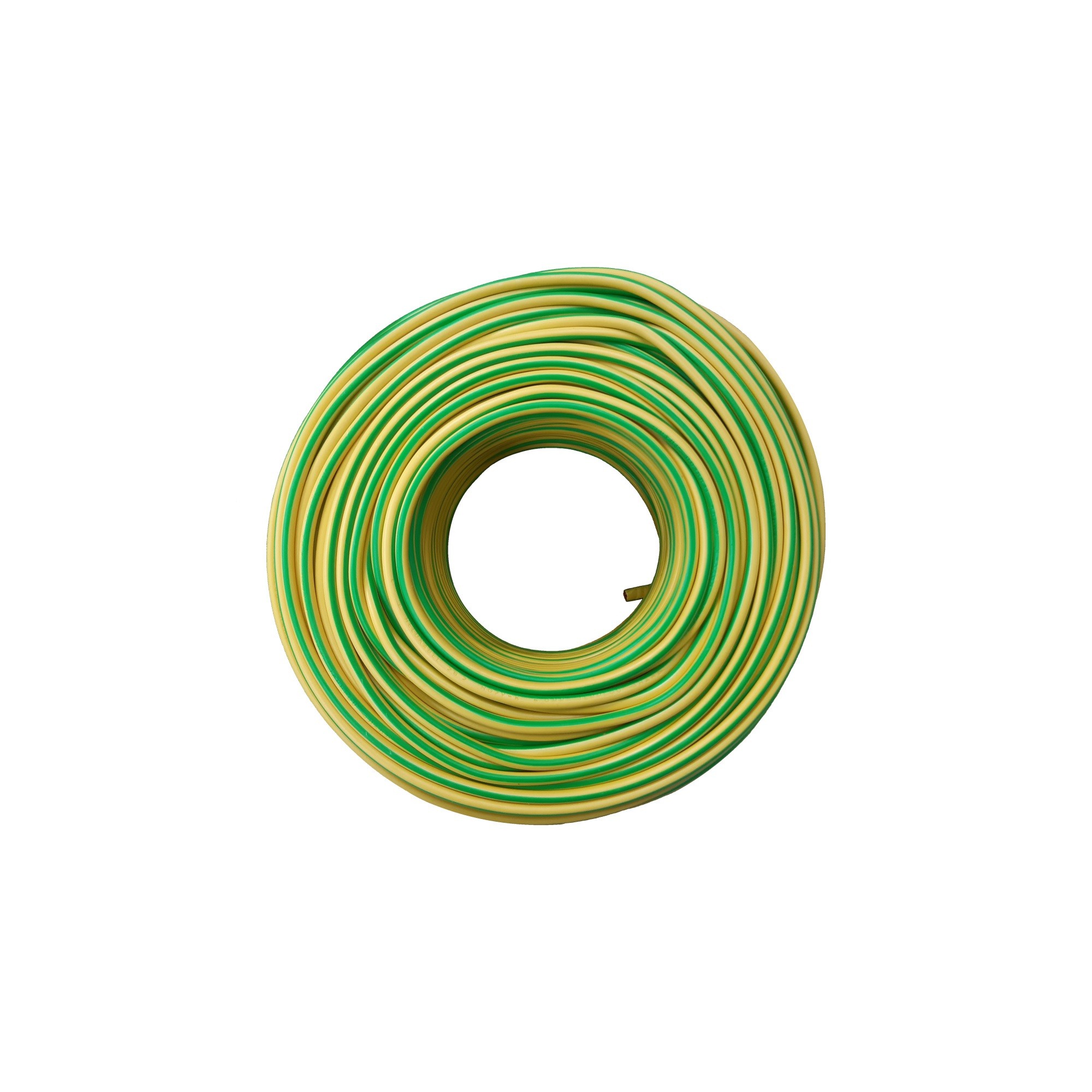 Yellow-green cable lgy 1x6 mm2 100 m