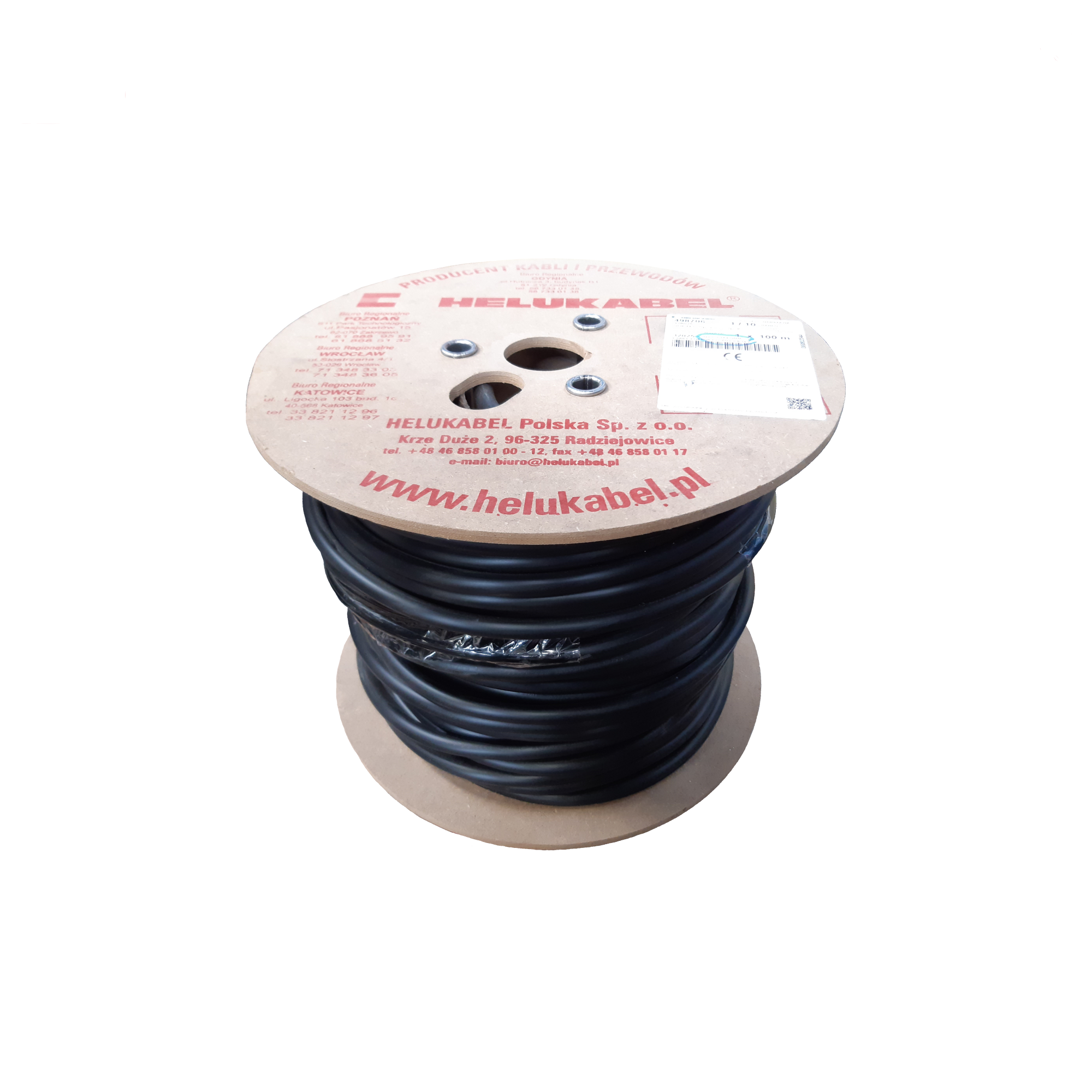 Electrical cable 5x4 mm2 0,6/1 kV 100 m