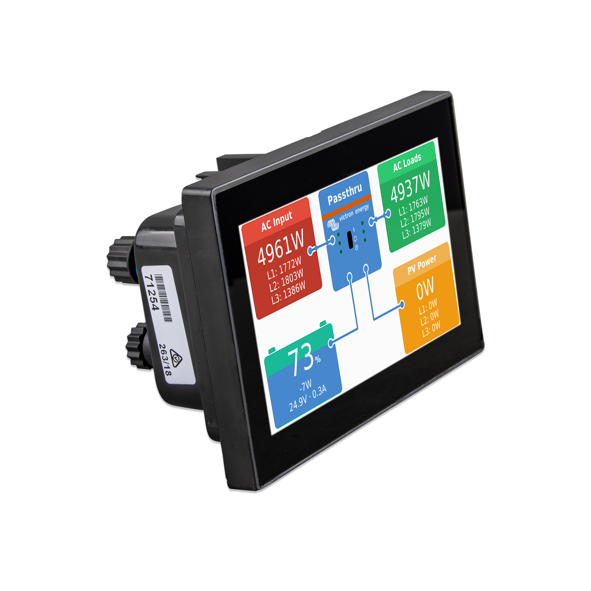 Victron Energy CANvu GX control panel