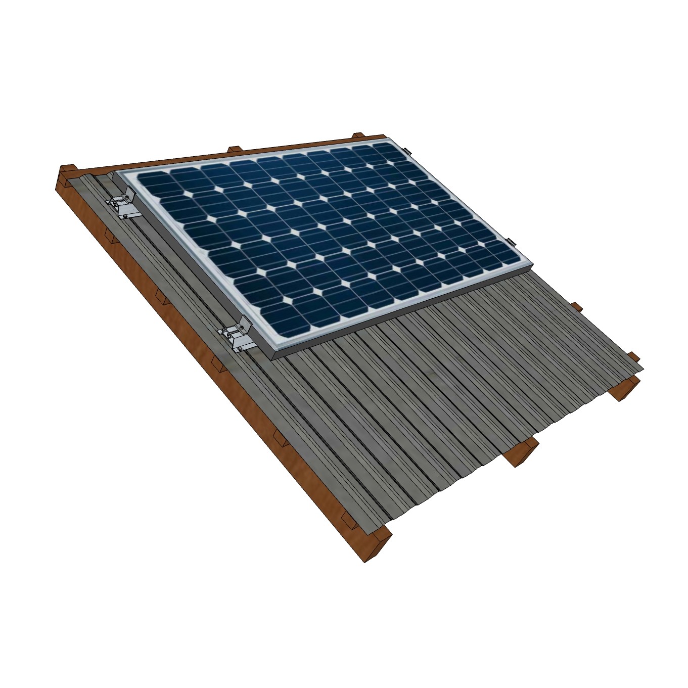 Trapezoidal bridge 300/70 mm + EPDM