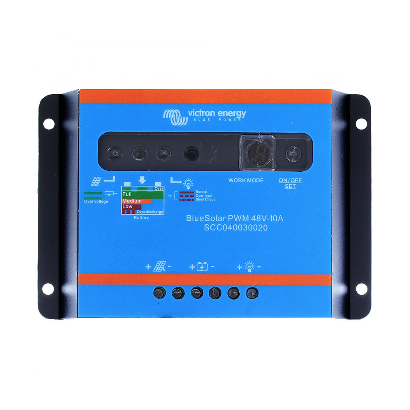 Blue Solar PWM-Light 12/24V-10A Victron Energy solar charge controller