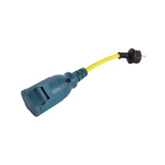 Adapter from Schuko plug to CEE 16A/250 Vac Victron Energy