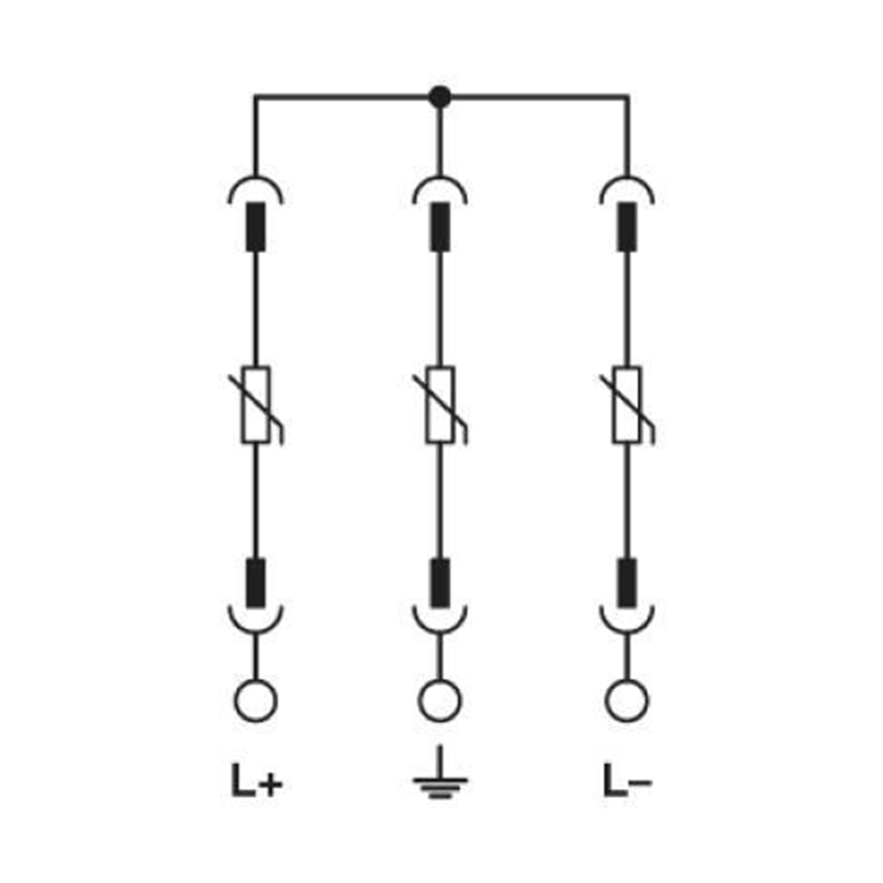 Surge arrester 1000V type 2 Phoenix