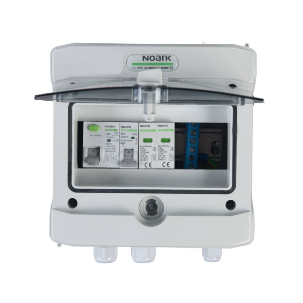 SOL-217 T1+T2 10 A prefabricated AC RCD 1F Switchboard