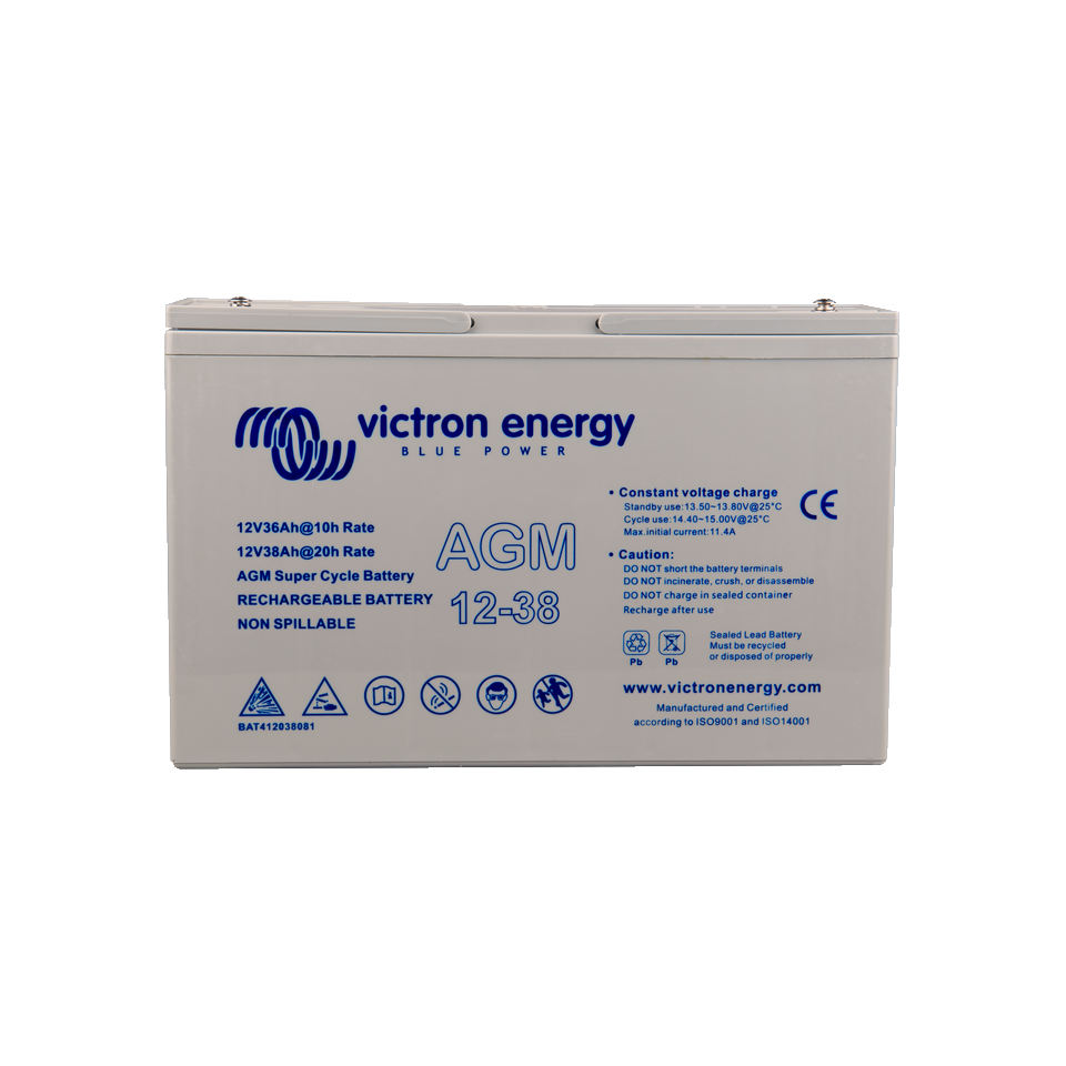 AGM Super Cycle 12V/38 Ah Victron Energy battery (M5)