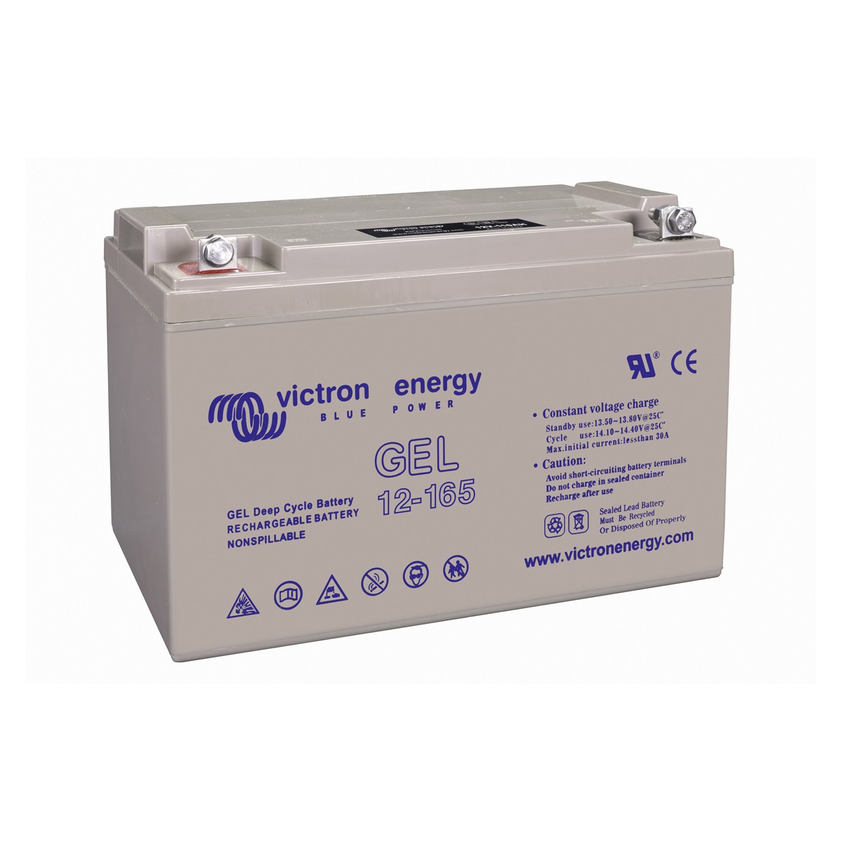 Deep Cycle 12V/165 Ah Victron Energy gel battery