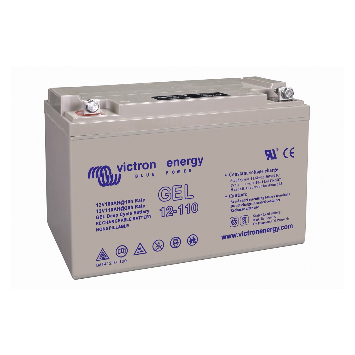 Deep Cycle 12V/110 Ah Victron Energy gel battery