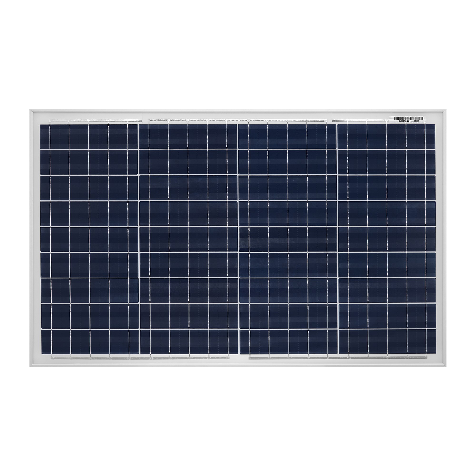 Photovoltaic module 40 W Silver Frame Celline