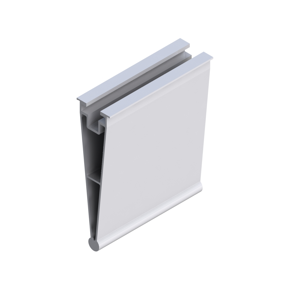 Rear bracket for trapezoidal bridge PLUS Alumero