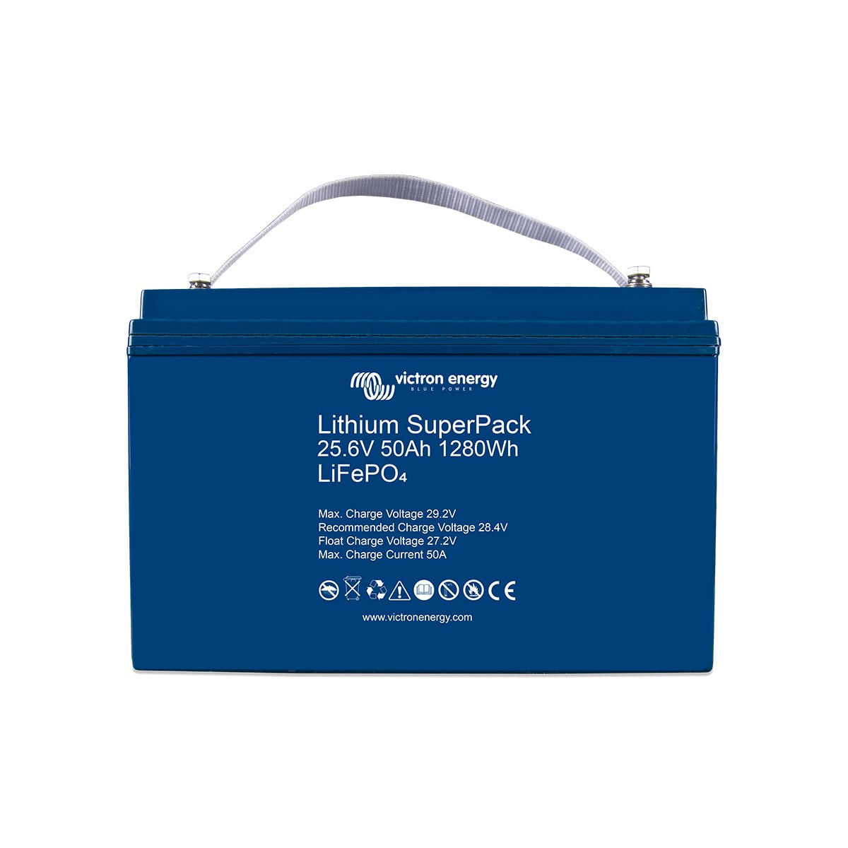 SuperPack 25.6 V/50 Ah (M8) Victron Energy lithium battery