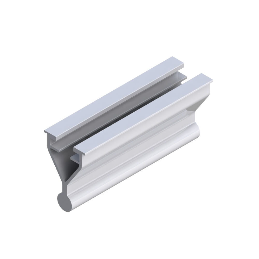 Front bracket for trapezoidal bridge PLUS Alumero