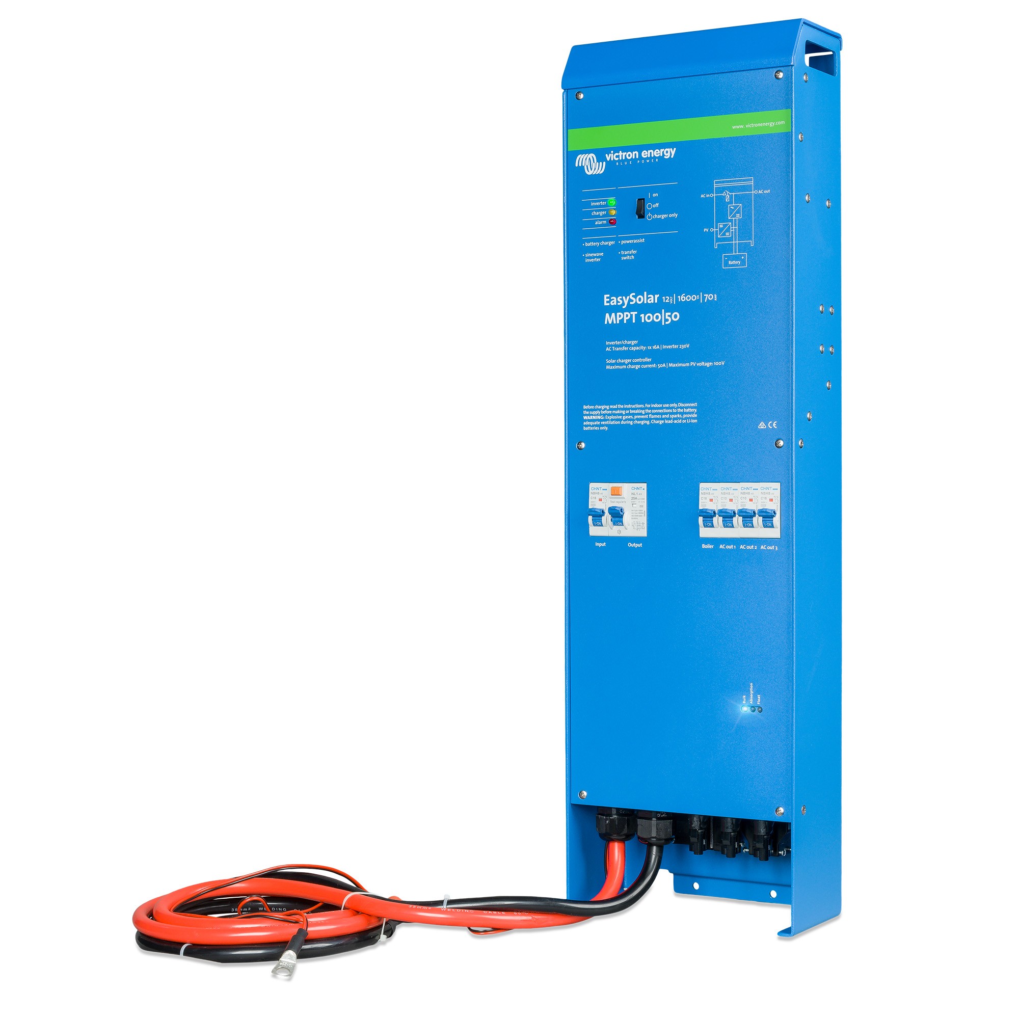 Easy Solar 12/1600/70-16 230 V 100/50 charge controller Victron Energy