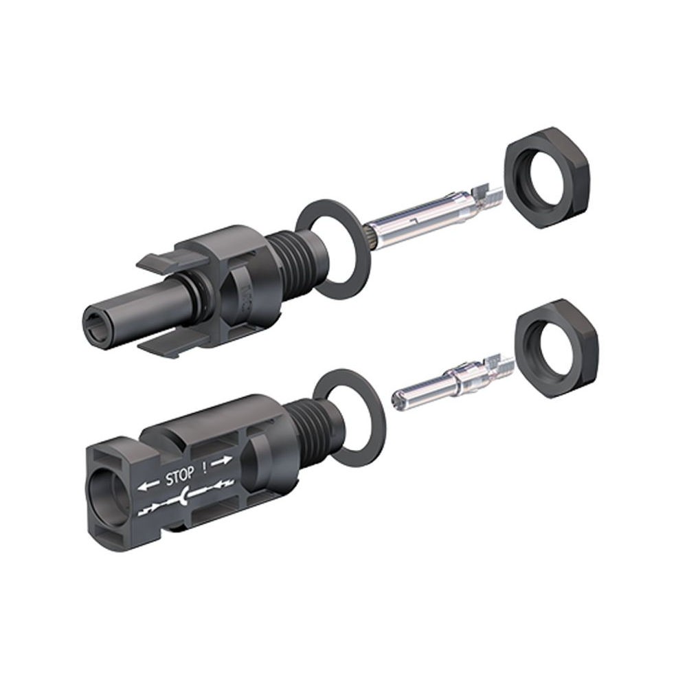 MC4 panel connectors - complete