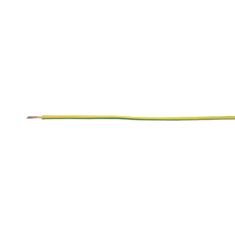 UV resistant cable yellow-green 6mm2