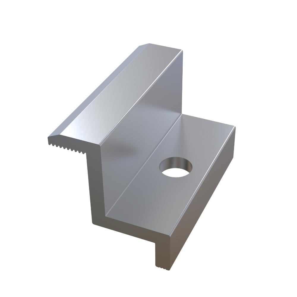 Side bracket 60x30 mm silver