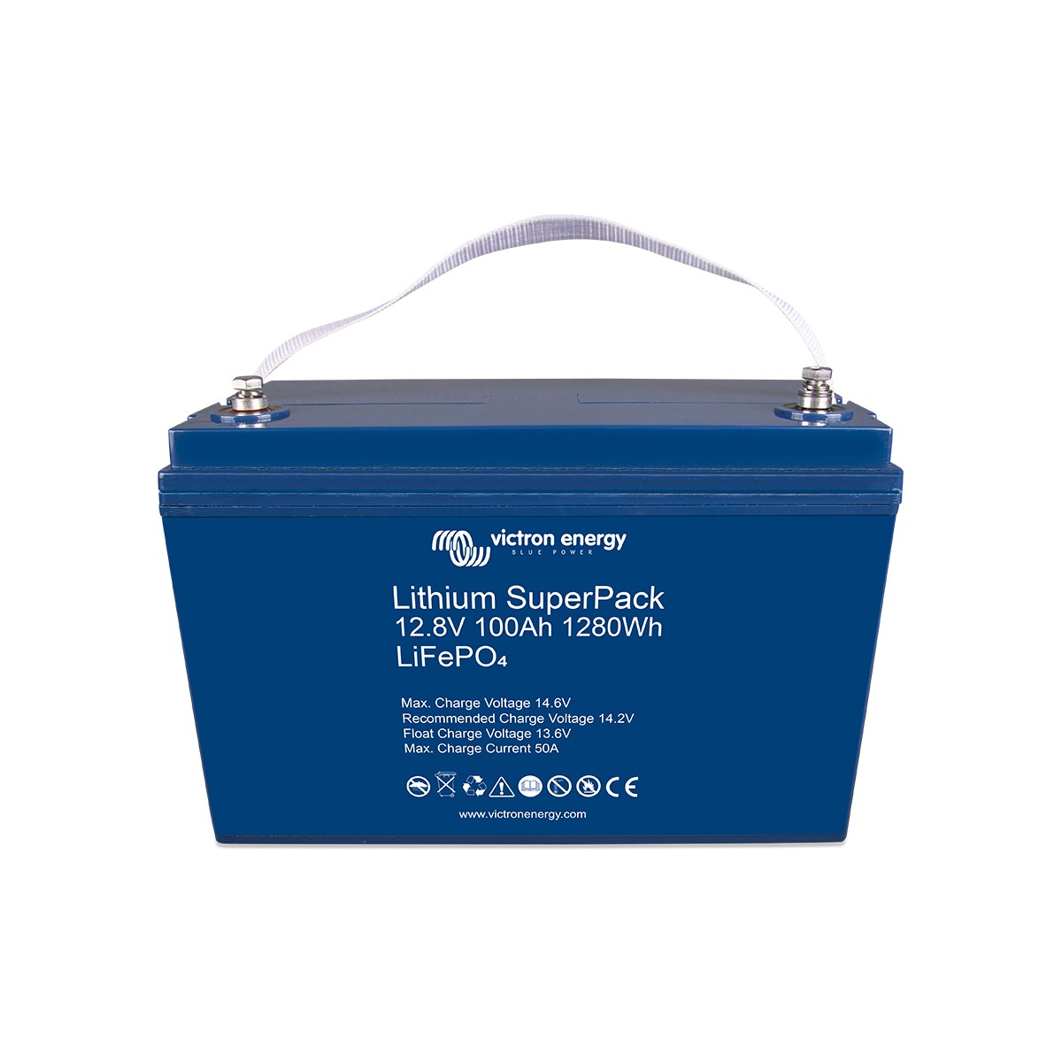 Lithium SuperPack 12,8V/100Ah (M8) High Current