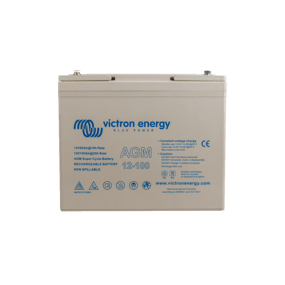 AGM Super Cycle 12V/100 Ah Victron Energy battery(M6)