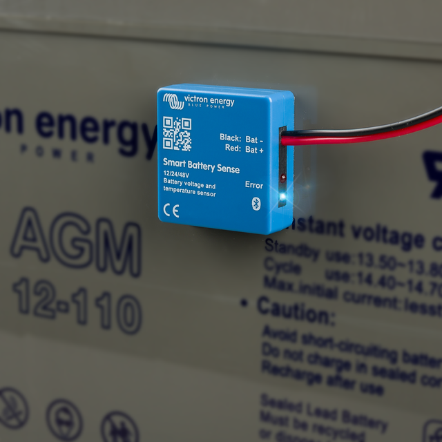 Smart Battery Sense voltage and temperature sensor up to 10 meters Victron Energy