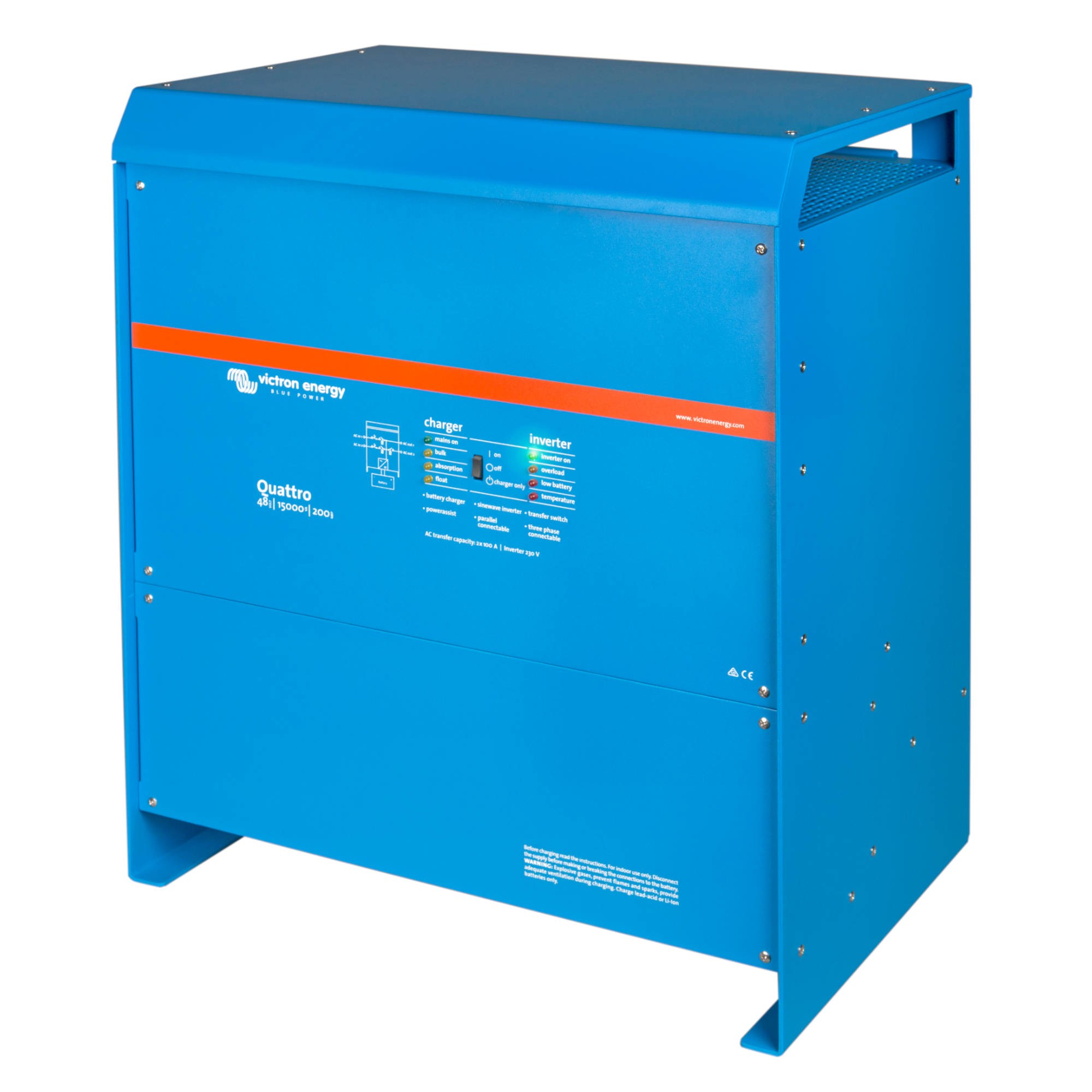 Inverter/charger Quattro 48/15000/200-100/100 277V VE.Bus Victron Energy