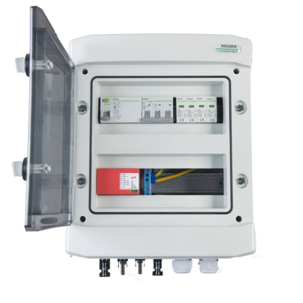 SOL-817 T1+T2 1/1 RCD 3F 50 A T2 prefabricated AC/DC switchboard